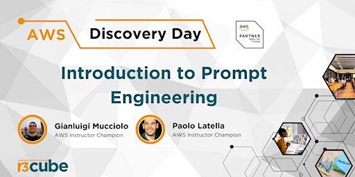 Hauptbild für AWS Discovery Day - Introduction to Prompt Engineering