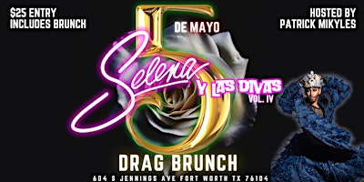 Imagem principal do evento Selena y Las Divas Drag Brunch