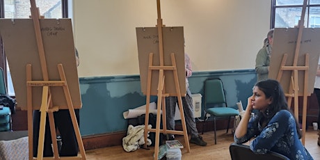 Draped Life Drawing In Penicuik,  Artist Lead, 90 Mins