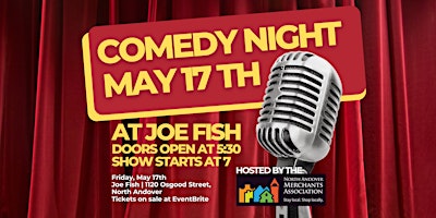 NAMA Comedy Night at Joe Fish primary image