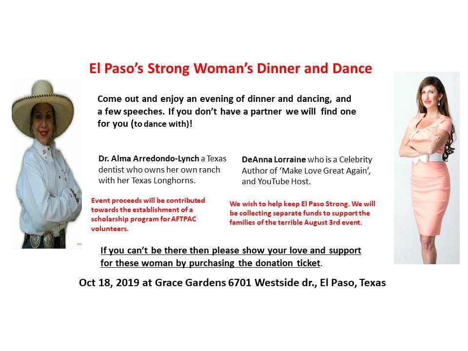 El Paso S Strong Women S Dinner Dance 19 Oct 2019
