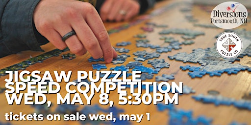 Primaire afbeelding van Jigsaw Puzzle Speed Competition (Sponsored by True South Puzzle Co.)