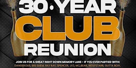 SPECIAL EVENT 30 YEAR PHX. NIGHT CLUB REUNION primary image