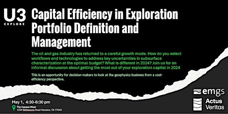 Best use of exploration capital: Leveraging Geosciences and best-fit technologies