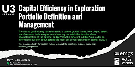 Imagen principal de Best use of exploration capital: Leveraging Geosciences and best-fit technologies