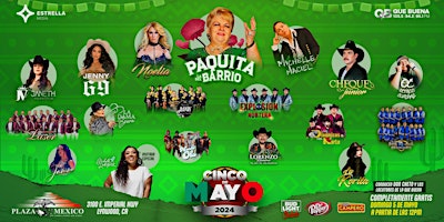 Imagen principal de QueBuena Presenta Cinco De Mayo con Paquita La Del Barrio