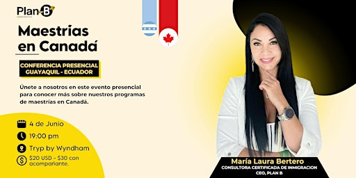 Imagem principal do evento Maestrías en Canadá - Guayaquil