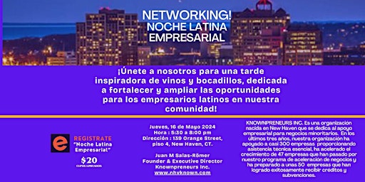 Primaire afbeelding van NETWORKING! Noche Latina Empresarial