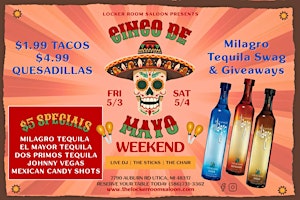 Hauptbild für Cinco de Mayo Weekend (Saturday Tickets)