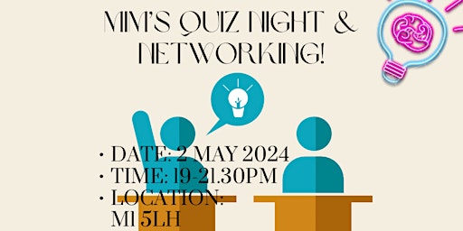 Hauptbild für MIM's Quiz Night & Networking