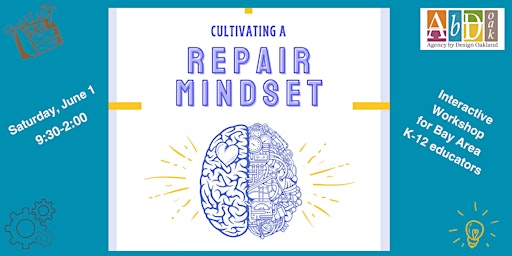 Immagine principale di Cultivating a Repair Mindset (1/2 day workshop) 