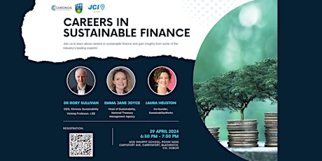 Careers in Sustainable Finance