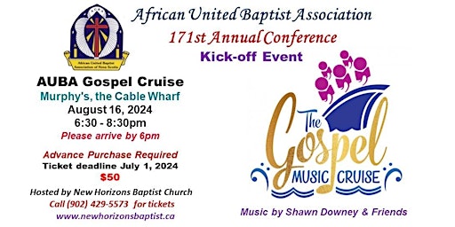 Hauptbild für AUBA Gospel Cruise