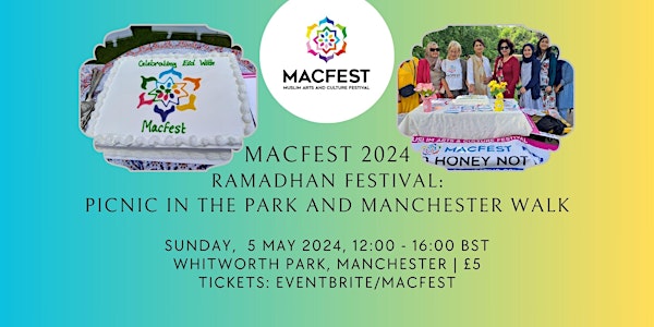 Walk with MACFEST and Eid Picnic in Manchester