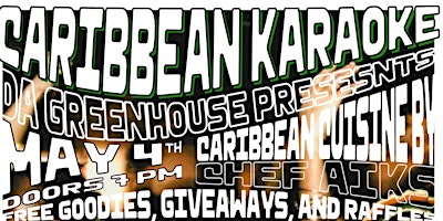 Hauptbild für Da Greenhouse Caribbean Karaoke Night