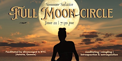 Imagem principal de Women's Summer Solstice Full Moon Circle