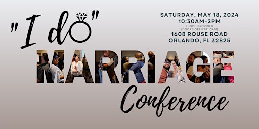 Imagem principal do evento "I Do" Marriage Conference
