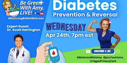 Defeating Diabetes: Plant-Based Living Scott Harrington, MD primary image