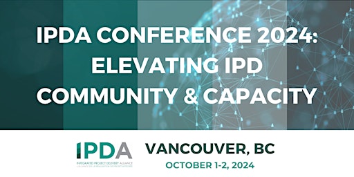 2024 IPDA Conference - Elevating IPD Community & Capacity