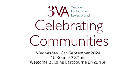 Celebrating Communities Wednesday 18th September 2024