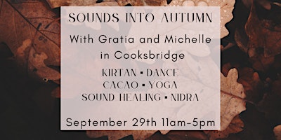 Sounds into Autumn with Gratia and Michelle primary image
