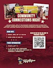 Community Connections Frisco RoughRiders Night