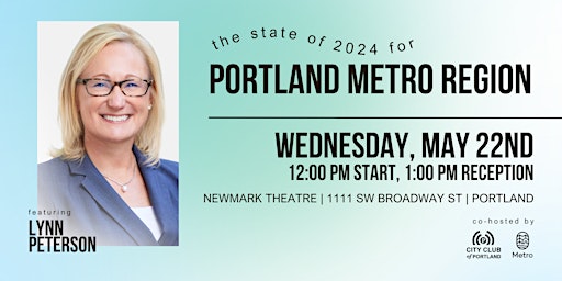 Primaire afbeelding van State of the Portland Metro Region