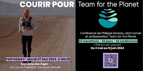 Courir pour Team For The Planet - Parthenay