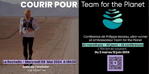 Imagem principal do evento Courir pour Team For The Planet - La Rochelle