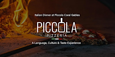 Imagen principal de Italian Dinner at Piccola Coral Gables: A Language, Culture & Taste Experience