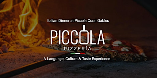 Imagen principal de Italian Dinner at Piccola Coral Gables: A Language, Culture & Taste Experience