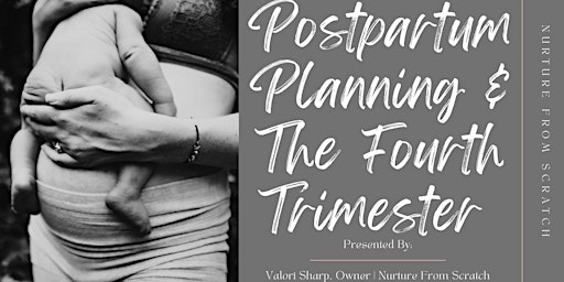 Imagem principal do evento Postpartum Planning & The Fourth Trimester: 3-week Series