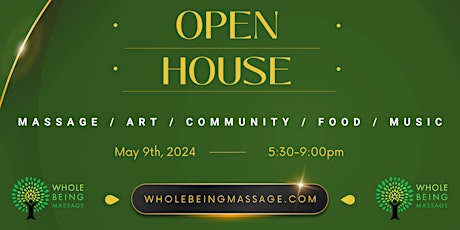 Whole Being Massage Open House