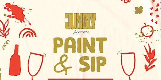Imagem principal do evento Paint and Sip for Mother's day @ Jungly Restaurant, Long Island City, NY