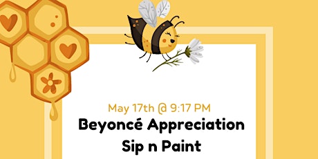 Beyoncé Appreciation Sip n Paint!