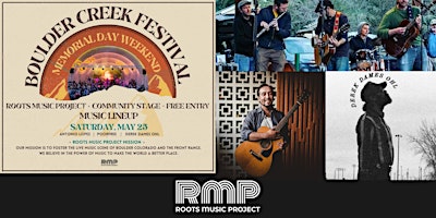 Hauptbild für Boulder Creek Festival  Community Stage (May 25)