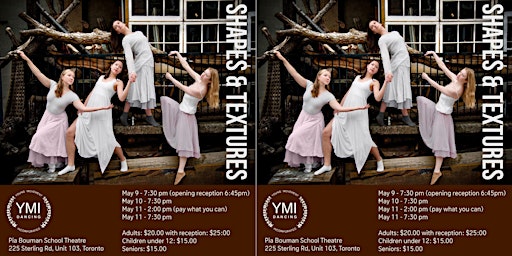 Imagem principal do evento YMI Dancing 2024:  Shapes and Textures