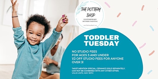Toddler Tuesdays at The Pottery Shop  primärbild