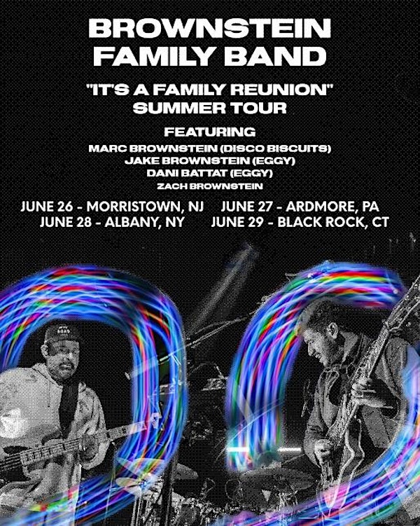 Brownstein Family Band: "It's a Family Reunion" Summer Tour