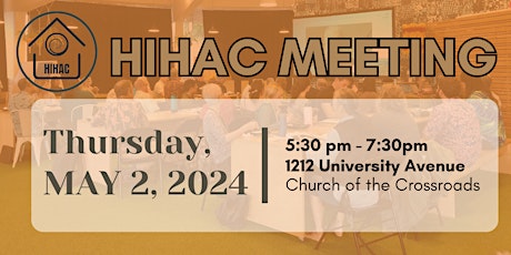 HiHAC Monthly Meeting - May 2, 2024