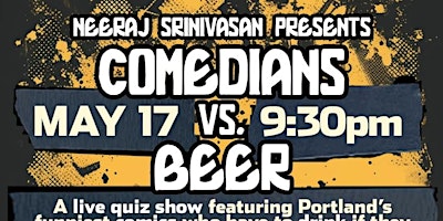 Imagem principal do evento Friday Night Comedy  at Integrity:  Comedians vs. Beer