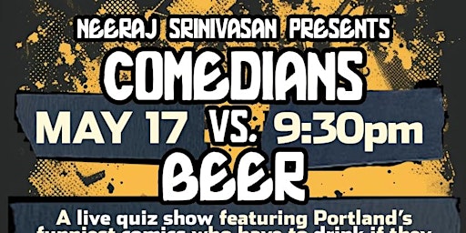 Image principale de Friday Night Comedy  at Integrity:  Comedians vs. Beer