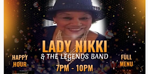 Imagem principal do evento Lady Nikki & The Legends Band