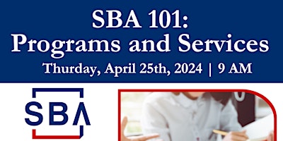 SBA 101: Program & Services with Brandon Adolph primary image