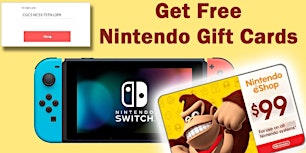 Imagen principal de +)Daily ~# Nintendo Eshop Gift Card @@  Free Nintendo Gift Card Codes 2024