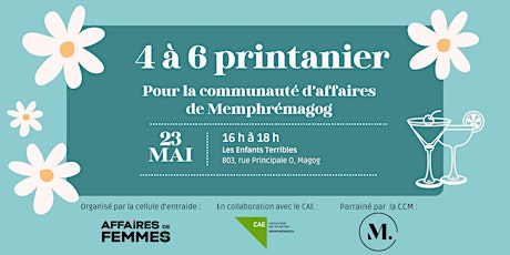 4 à 6 printanier, pour la communauté d'affaires de Memphrémagog