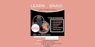 LEARN TO BRAID primary image