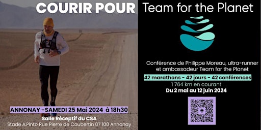 Courir pour Team For The Planet - Annonay primary image