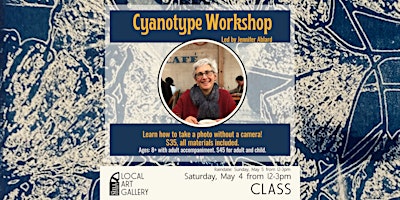 Primaire afbeelding van Cyanotype Workshop with Jennifer Ablard