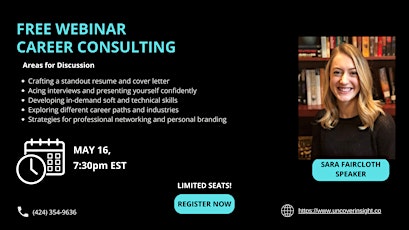 Free Webinar on Career Consulting